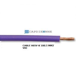 Cáp Tín Hiệu Lapp kabel 4510071 CABLE H05V-K 1X0.5 MM2 VIO