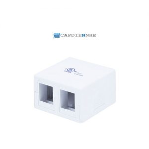 ADC KRONE Surface Mount Box, 2-port 6644 1 222-02